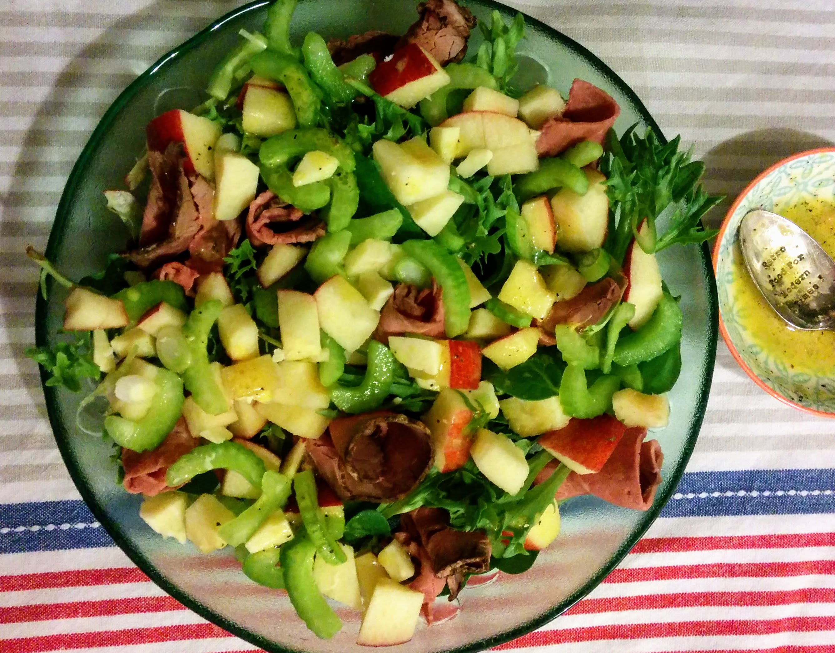 Cattle Country Salad for Cowboy Day - Retro Food For Modern Times